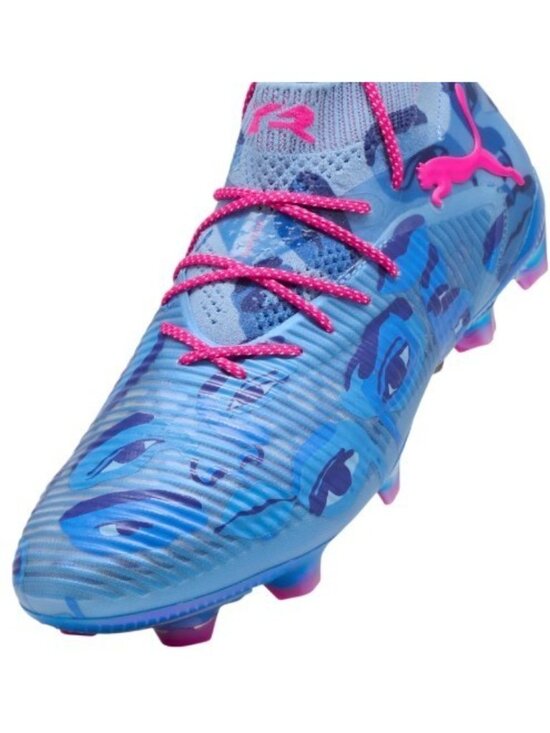 PUMA Future 8 Ultimate FG/AG KidSuper Sz 9 Men Soccer Cleats Blue 108434-01 NEW